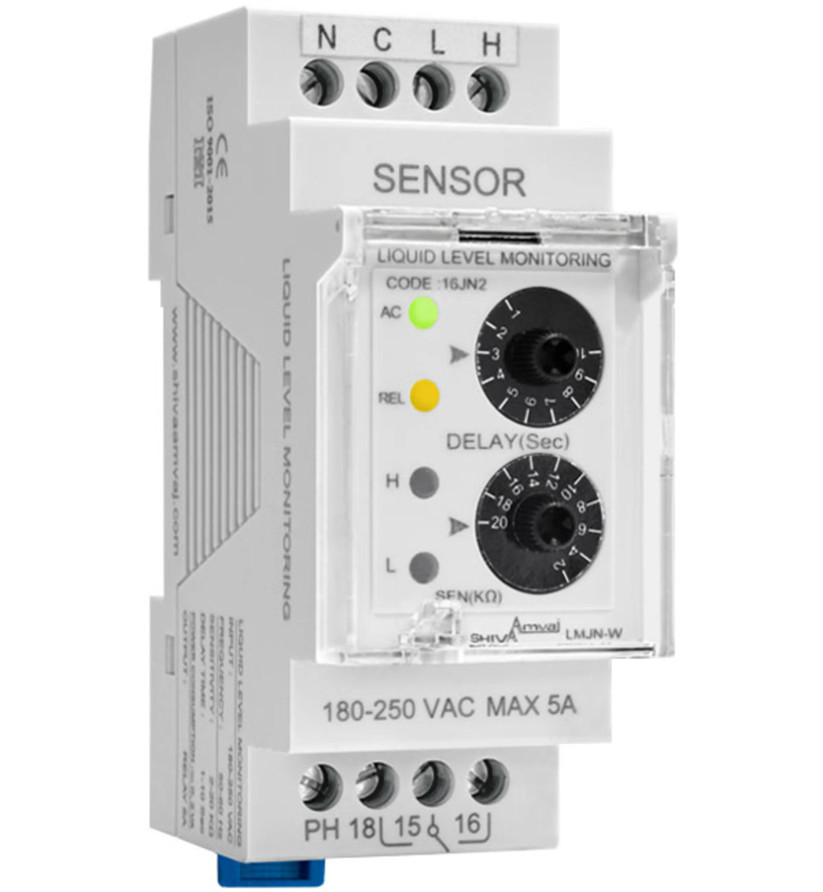 فلوتر الکترونیکی دو مینیاتور مخصوص چاه  (سریN) شیوا امواج مدل LMJN-W